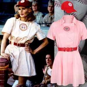 90’s Rockford Peaches League Of There Own Authentic Adult Dress Costume Size XL